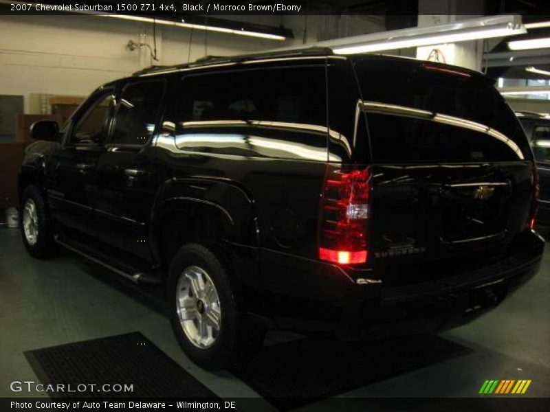 Black / Morroco Brown/Ebony 2007 Chevrolet Suburban 1500 Z71 4x4