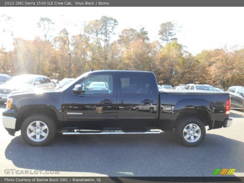 Onyx Black / Ebony 2013 GMC Sierra 1500 SLE Crew Cab