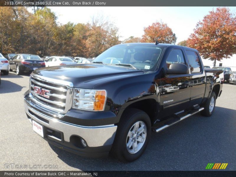Onyx Black / Ebony 2013 GMC Sierra 1500 SLE Crew Cab