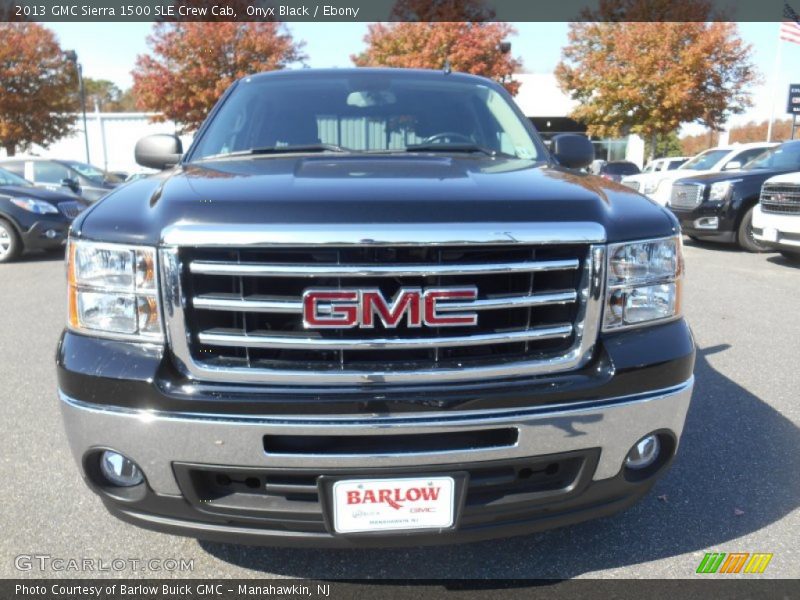 Onyx Black / Ebony 2013 GMC Sierra 1500 SLE Crew Cab