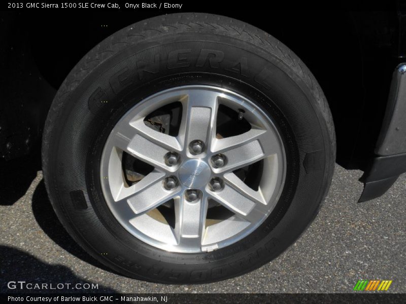 Onyx Black / Ebony 2013 GMC Sierra 1500 SLE Crew Cab