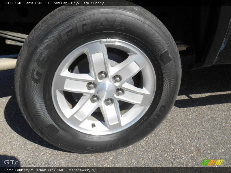 Onyx Black / Ebony 2013 GMC Sierra 1500 SLE Crew Cab