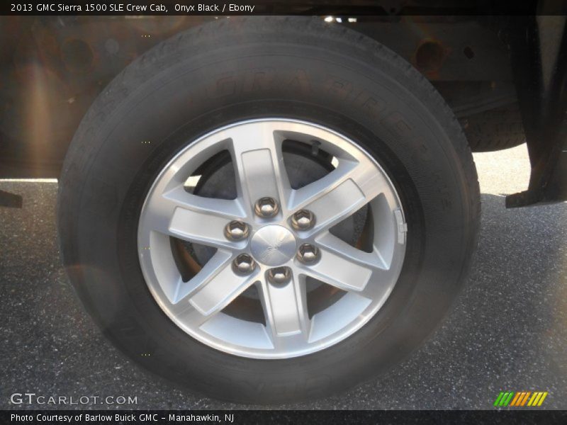 Onyx Black / Ebony 2013 GMC Sierra 1500 SLE Crew Cab