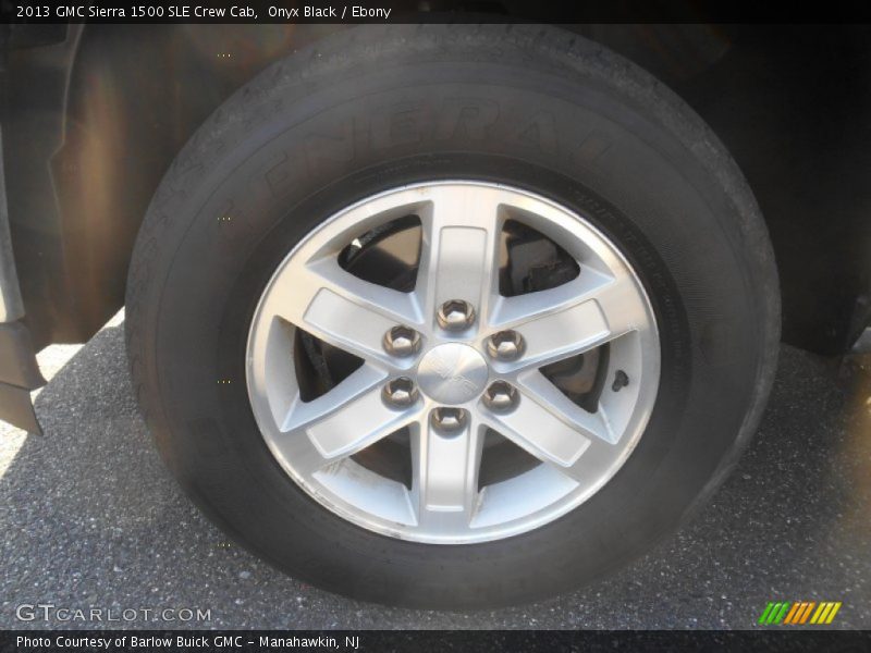 Onyx Black / Ebony 2013 GMC Sierra 1500 SLE Crew Cab