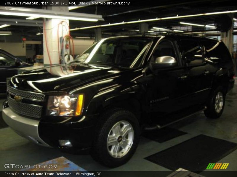 Black / Morroco Brown/Ebony 2007 Chevrolet Suburban 1500 Z71 4x4