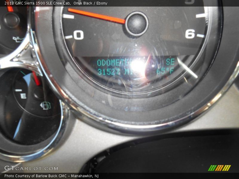Onyx Black / Ebony 2013 GMC Sierra 1500 SLE Crew Cab