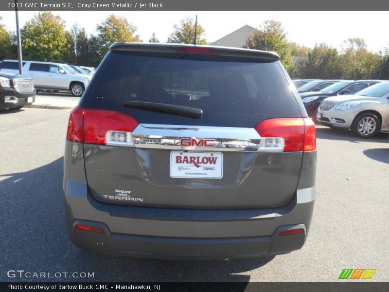 Gray Green Metallic / Jet Black 2013 GMC Terrain SLE