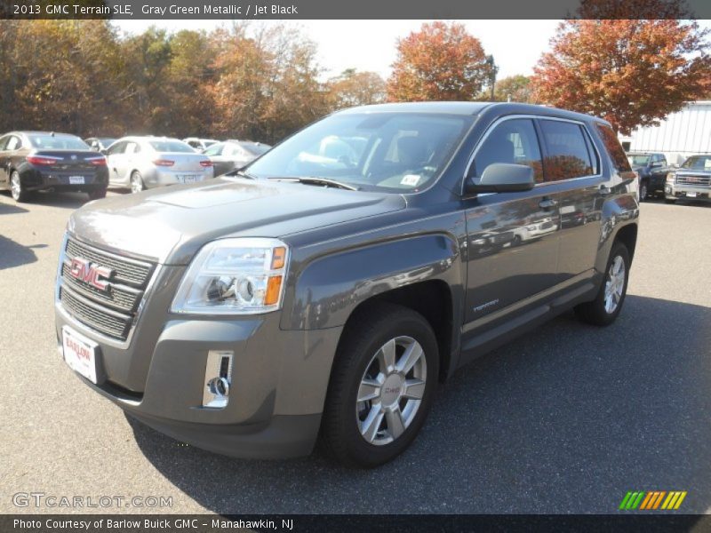 Gray Green Metallic / Jet Black 2013 GMC Terrain SLE