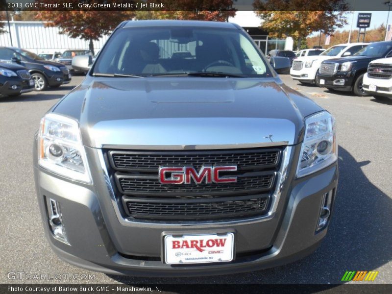 Gray Green Metallic / Jet Black 2013 GMC Terrain SLE