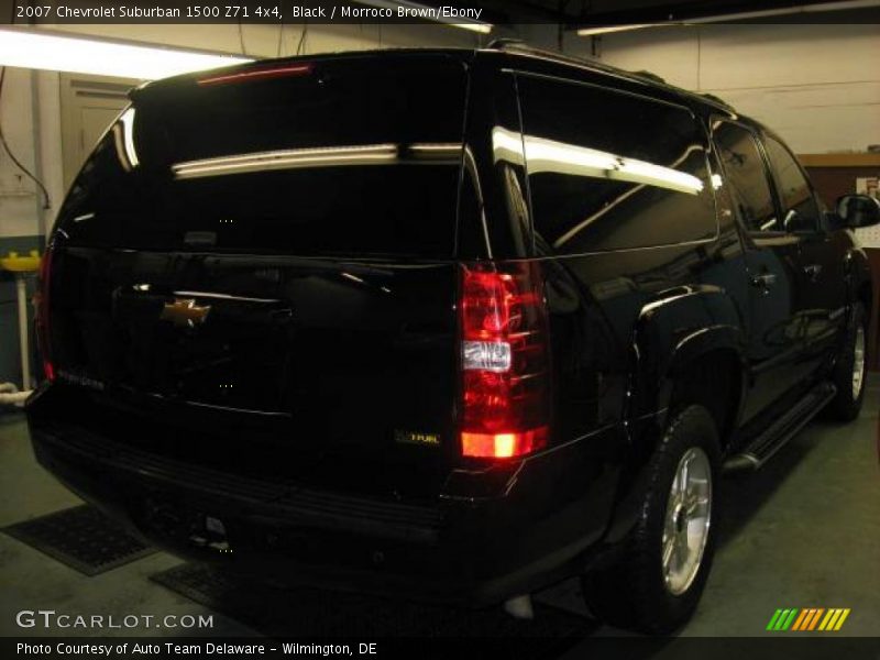 Black / Morroco Brown/Ebony 2007 Chevrolet Suburban 1500 Z71 4x4
