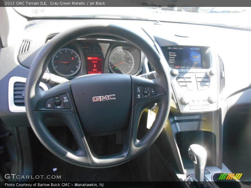Gray Green Metallic / Jet Black 2013 GMC Terrain SLE
