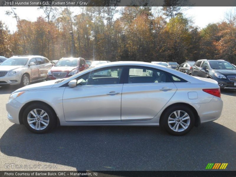 Radiant Silver / Gray 2013 Hyundai Sonata GLS