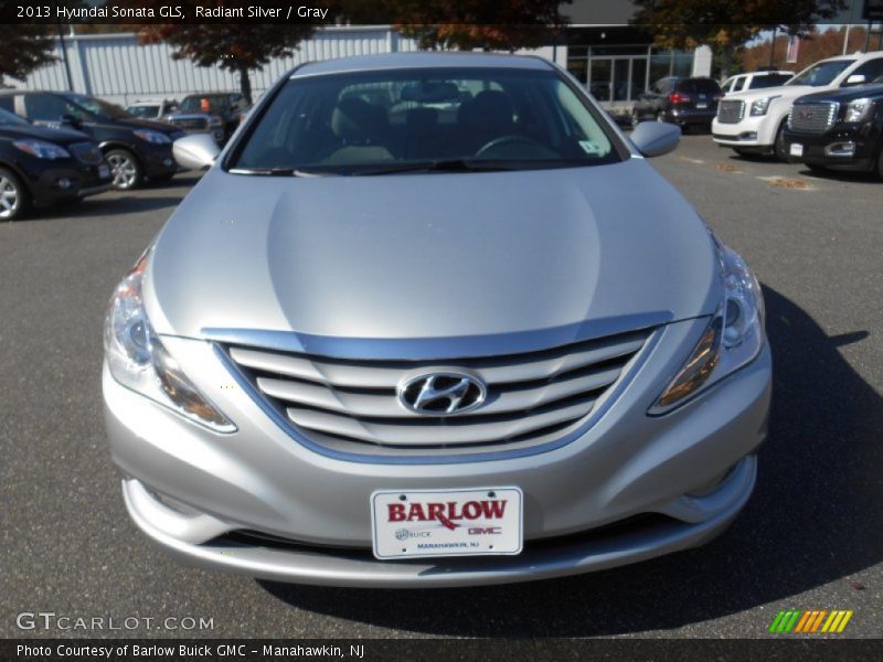 Radiant Silver / Gray 2013 Hyundai Sonata GLS