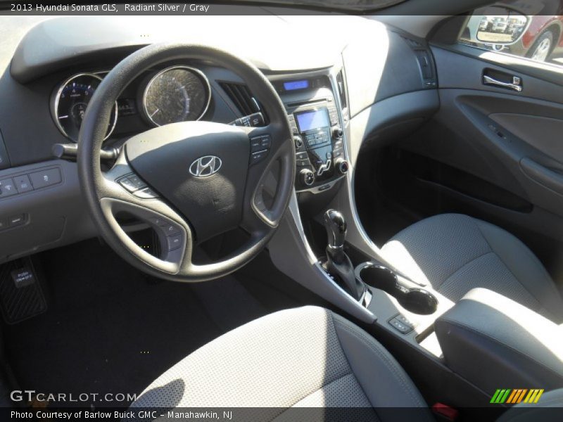 Radiant Silver / Gray 2013 Hyundai Sonata GLS
