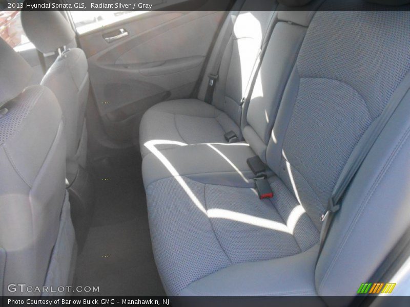 Radiant Silver / Gray 2013 Hyundai Sonata GLS