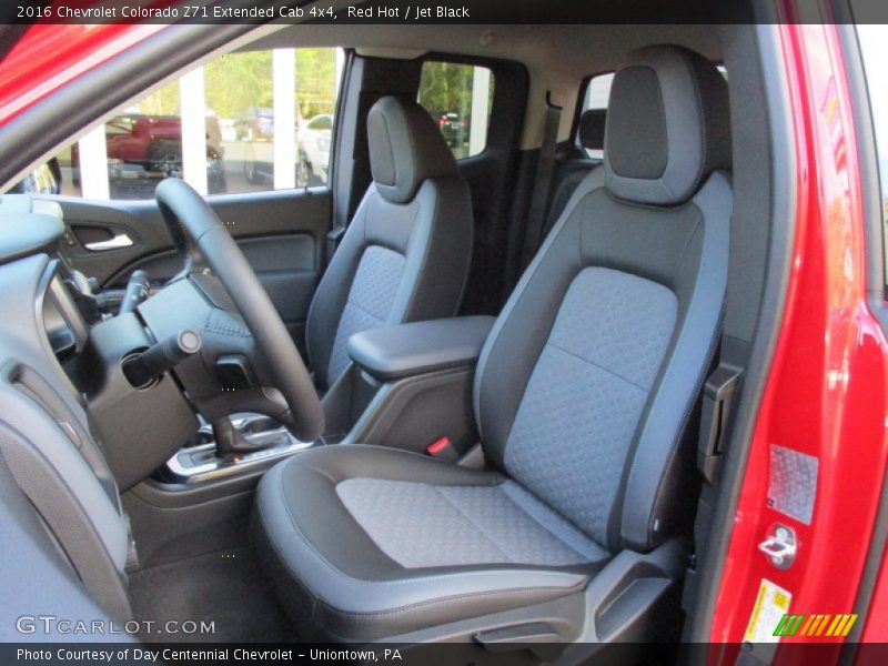 Front Seat of 2016 Colorado Z71 Extended Cab 4x4