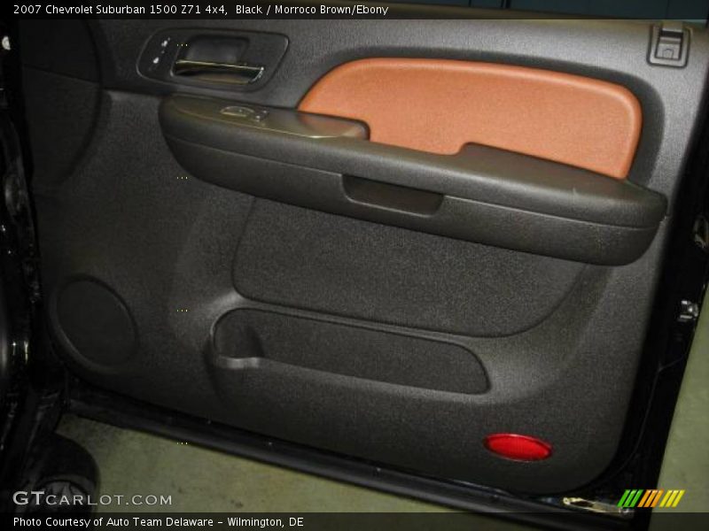 Black / Morroco Brown/Ebony 2007 Chevrolet Suburban 1500 Z71 4x4