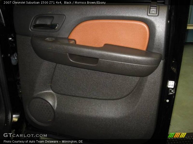 Black / Morroco Brown/Ebony 2007 Chevrolet Suburban 1500 Z71 4x4