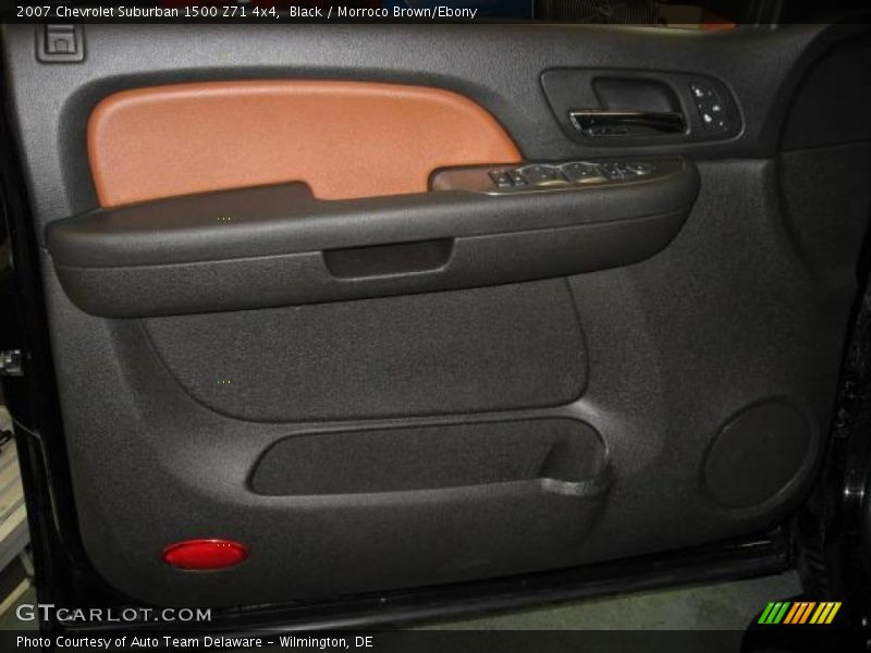 Black / Morroco Brown/Ebony 2007 Chevrolet Suburban 1500 Z71 4x4