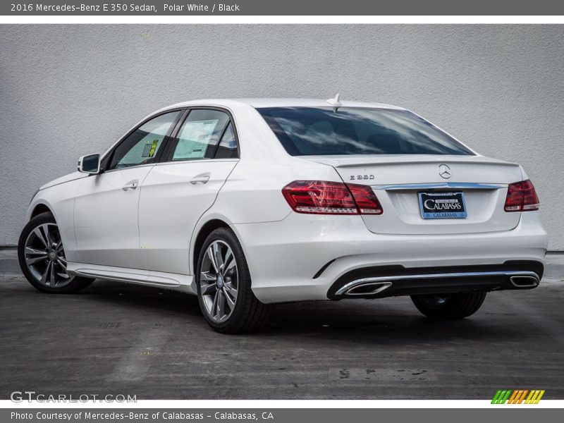 Polar White / Black 2016 Mercedes-Benz E 350 Sedan