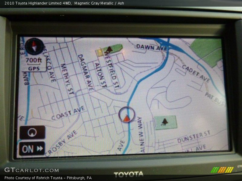 Magnetic Gray Metallic / Ash 2010 Toyota Highlander Limited 4WD