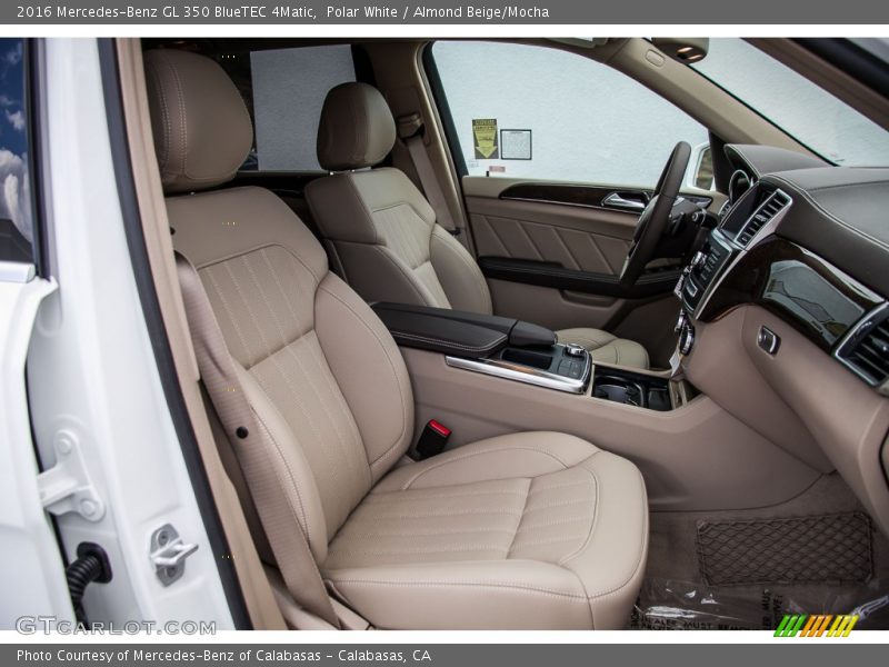 Front Seat of 2016 GL 350 BlueTEC 4Matic