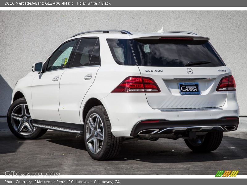 Polar White / Black 2016 Mercedes-Benz GLE 400 4Matic