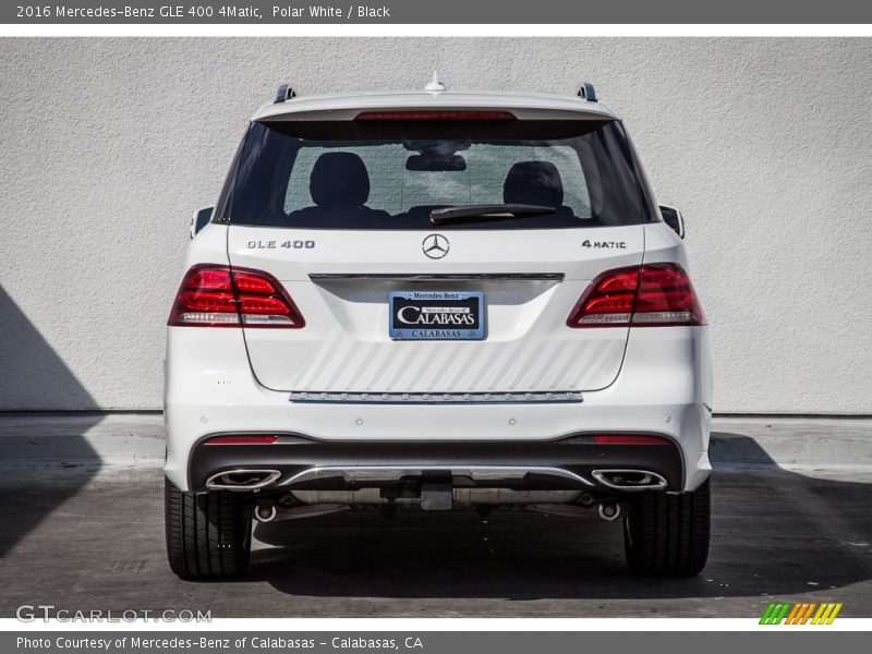 Polar White / Black 2016 Mercedes-Benz GLE 400 4Matic