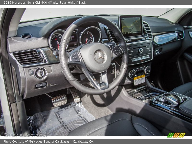 Black Interior - 2016 GLE 400 4Matic 