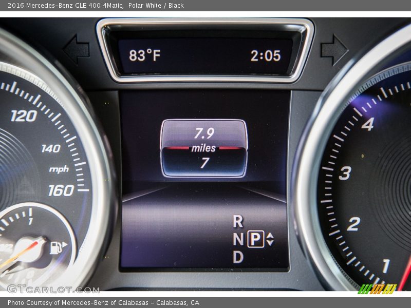 Polar White / Black 2016 Mercedes-Benz GLE 400 4Matic