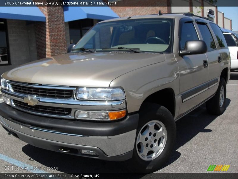 Sandstone Metallic / Tan/Neutral 2006 Chevrolet Tahoe LS 4WD