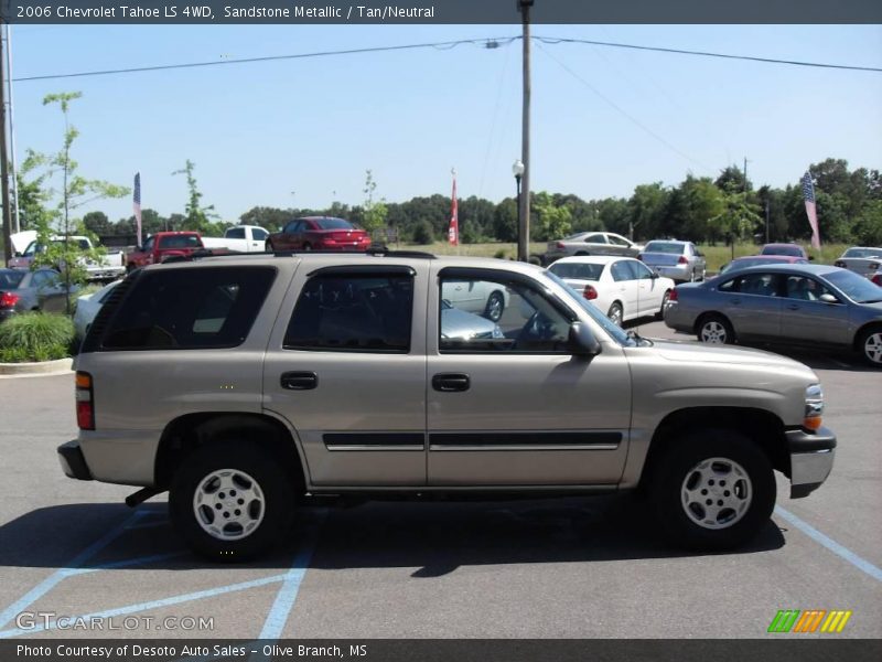 Sandstone Metallic / Tan/Neutral 2006 Chevrolet Tahoe LS 4WD