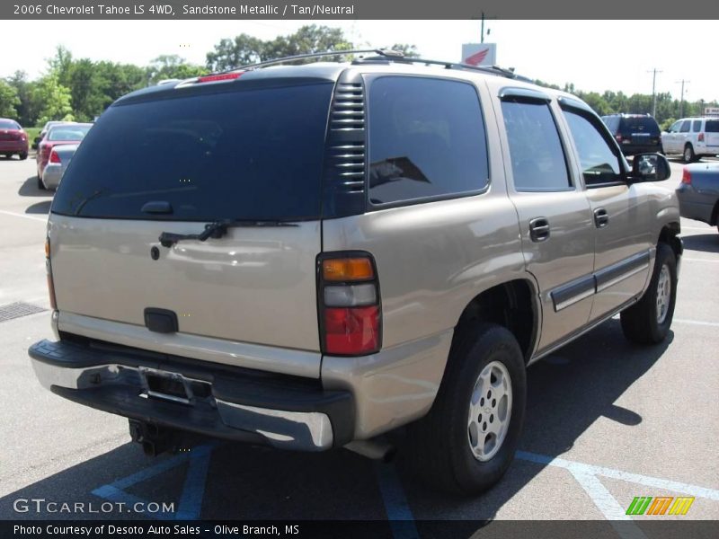 Sandstone Metallic / Tan/Neutral 2006 Chevrolet Tahoe LS 4WD