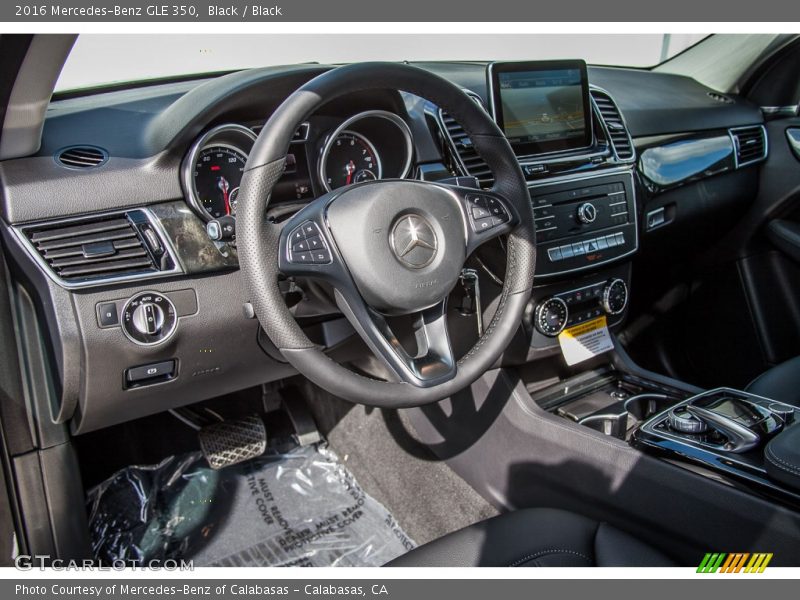 Black / Black 2016 Mercedes-Benz GLE 350