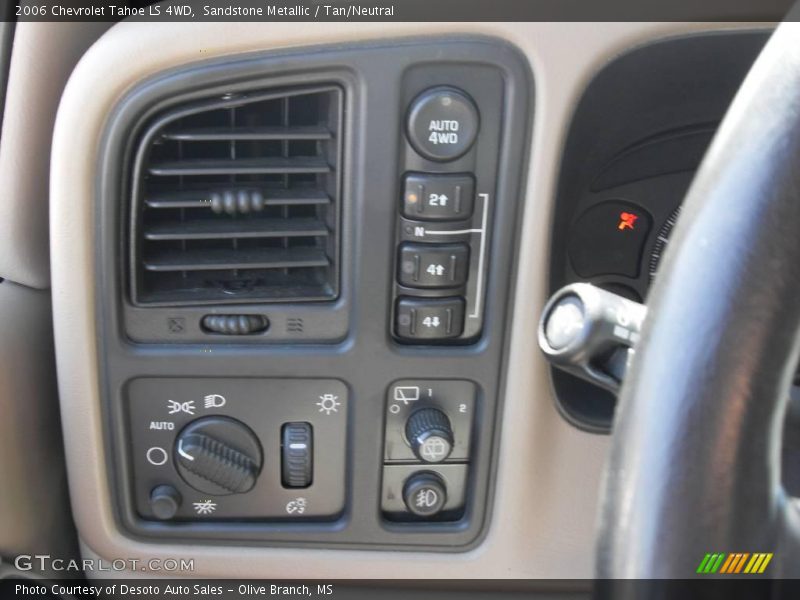 Sandstone Metallic / Tan/Neutral 2006 Chevrolet Tahoe LS 4WD