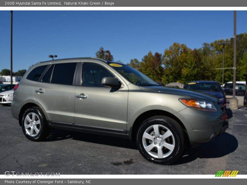 Front 3/4 View of 2008 Santa Fe Limited