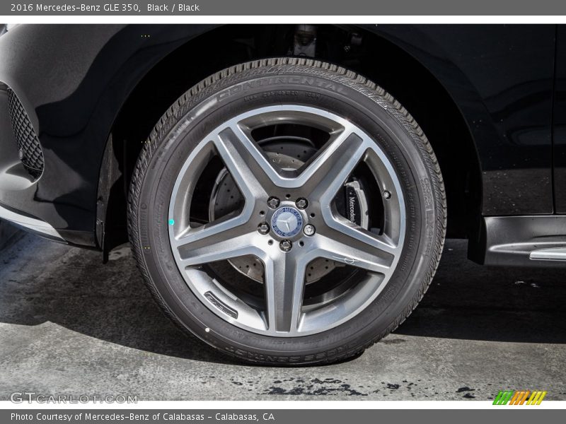 Black / Black 2016 Mercedes-Benz GLE 350
