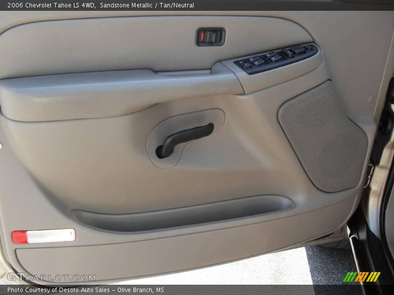 Sandstone Metallic / Tan/Neutral 2006 Chevrolet Tahoe LS 4WD