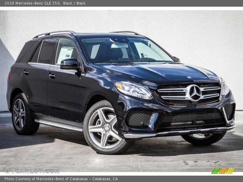 Front 3/4 View of 2016 GLE 350