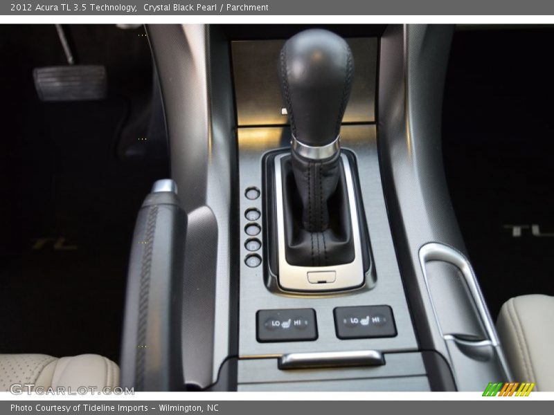 Crystal Black Pearl / Parchment 2012 Acura TL 3.5 Technology