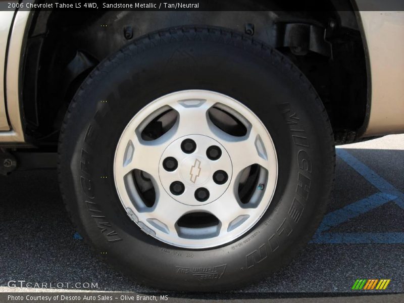 Sandstone Metallic / Tan/Neutral 2006 Chevrolet Tahoe LS 4WD