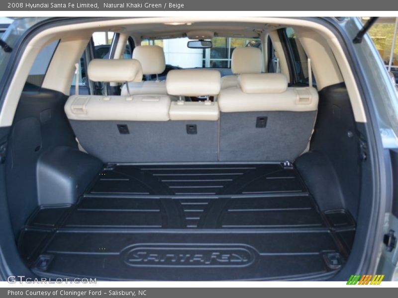  2008 Santa Fe Limited Trunk