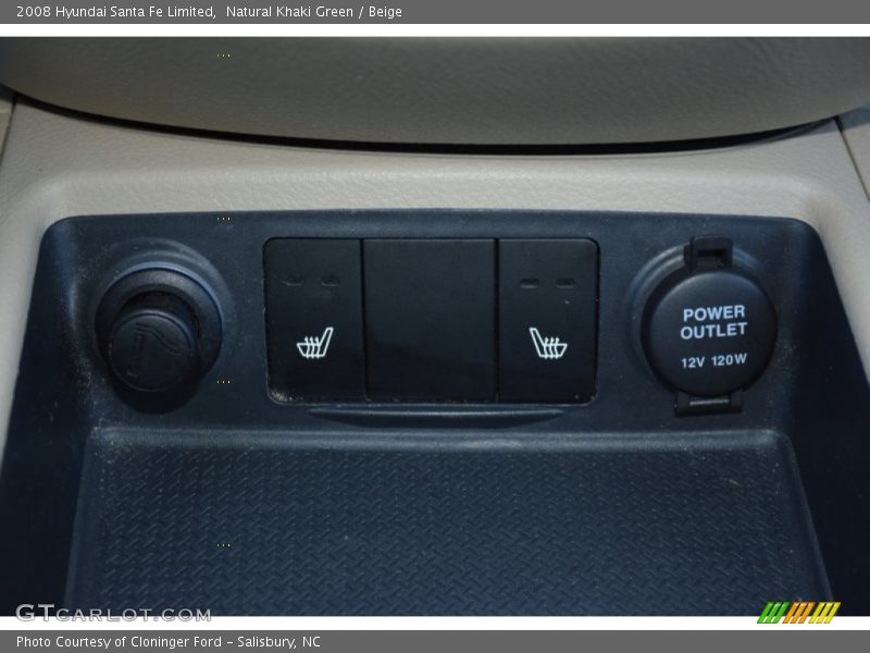 Natural Khaki Green / Beige 2008 Hyundai Santa Fe Limited