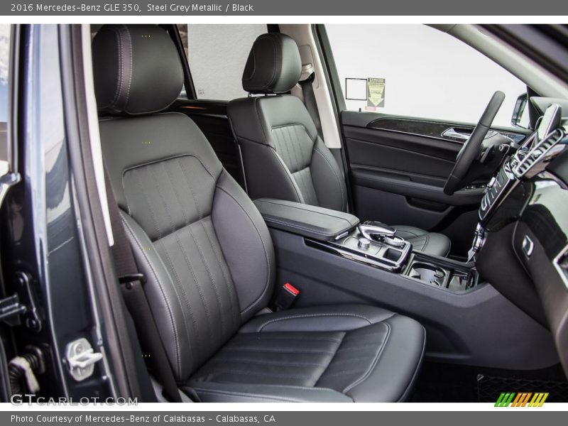 Steel Grey Metallic / Black 2016 Mercedes-Benz GLE 350