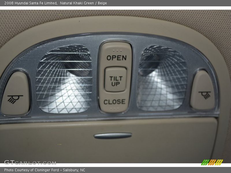 Natural Khaki Green / Beige 2008 Hyundai Santa Fe Limited