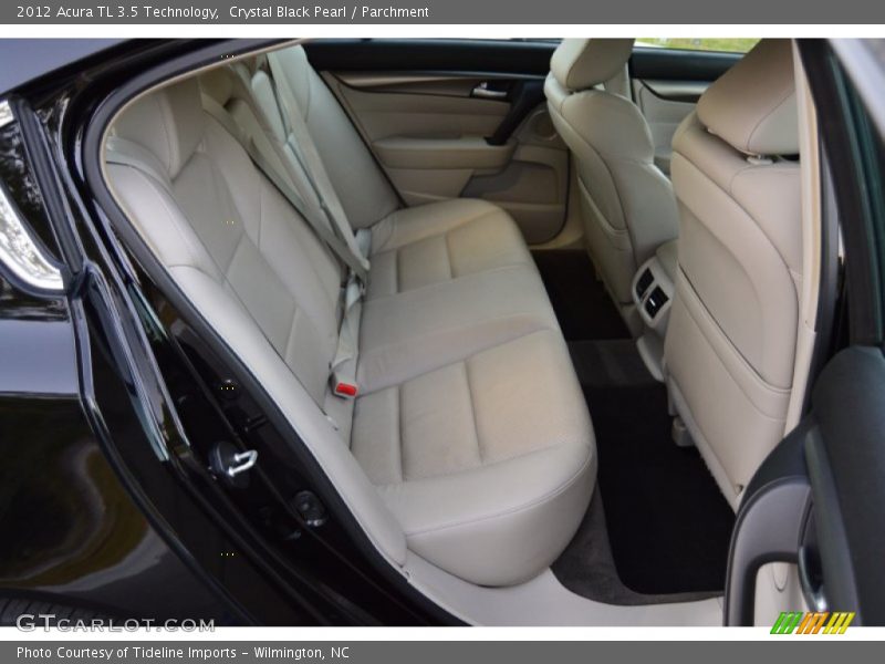 Rear Seat of 2012 TL 3.5 Technology