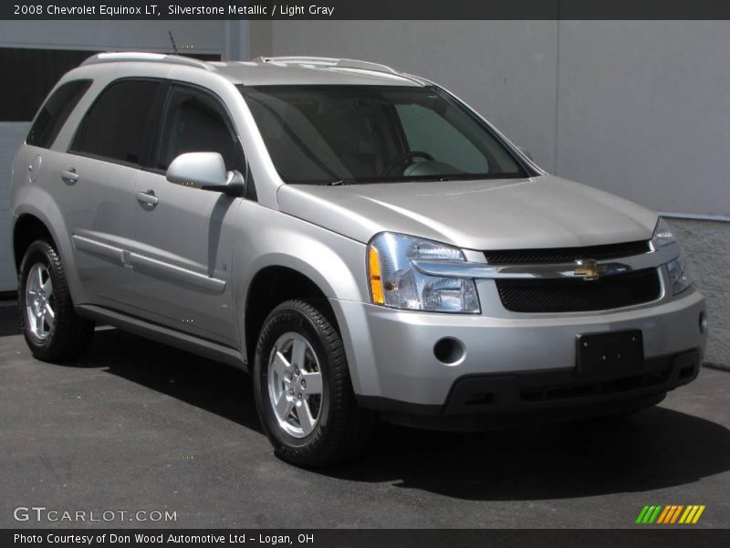 Silverstone Metallic / Light Gray 2008 Chevrolet Equinox LT