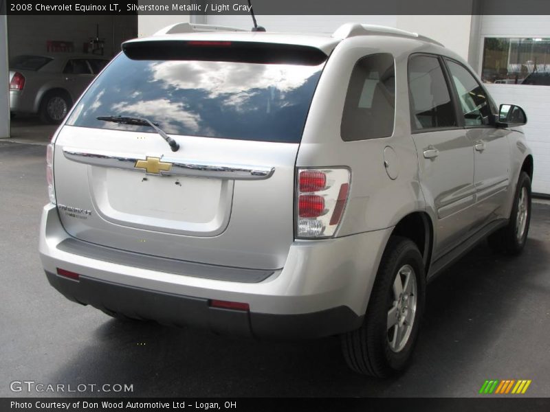 Silverstone Metallic / Light Gray 2008 Chevrolet Equinox LT