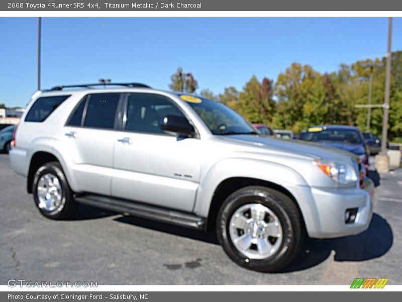 Titanium Metallic / Dark Charcoal 2008 Toyota 4Runner SR5 4x4