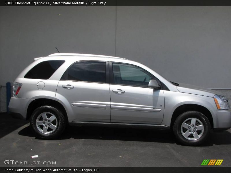 Silverstone Metallic / Light Gray 2008 Chevrolet Equinox LT